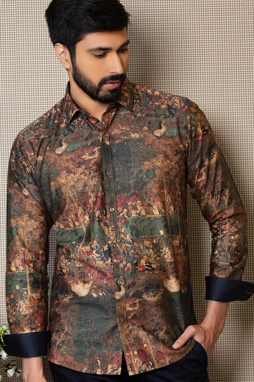 Unique Patterned & Printed Mens Shirts – Stand Out in Style  